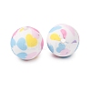 Food Grade Eco-Friendly Printed Silicone Beads SIL-A013-01A-16-2
