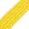 Electroplate Glass Beads Strands EGLA-A044-P3mm-A04-1
