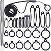 DIY Electronic Stylus & Lighter Silicone Holder Neck Lanyard Making Kit FIND-CP0002-41B-1