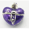 Brass Prayer Box Pendants KK-Q198-M-2