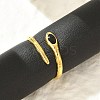 Snake 304 Stainless Steel Enamel Cuff Rings for Women LS-RJEW-G338-10G-02-1