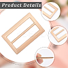 20Pcs 4 Colors Alloy Belt Buckles FIND-CL0001-36B-6
