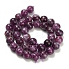 Natural Lepidolite Beads Strands G-L634-B01-10mm-3