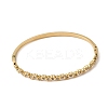 304 Stainless Steel Rhinestone Hinged Bangles for Women BJEW-B168-03B-G-4