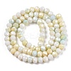 Anti-Tarnish Ombre Effect Dyed Glass Beads Strands LS-GLAA-C023-02-A02-2