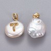 Natural Cultured Freshwater Pearl Pendants KK-L187-A-01T-2