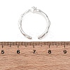 Brass Micro Pave Cubic Zirconia Cuff Rings RJEW-P172-01B-P-3
