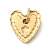 304 Stainless Steel Charms STAS-B093-13G-1