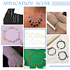 140Pcs 10 Styles Brass Linking Rings KK-PH0010-04-6