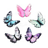 Transparent Epoxy Resin Cabochons CRES-T024-01A-1