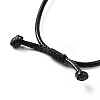 Natural Tiger Eye Mushroom Pendant Necklace NJEW-E065-01B-4