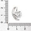 Brass Micro Pave Cubic Zirconia Pendants KK-D283-07P-3