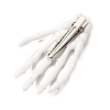 Halloween Theme Plastic Alligator Hair Clips for Woman Girl PHAR-E018-01P-01-2