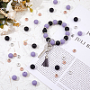 DIY Silicone Beads Keychain Making Kits DIY-FI0001-16-5