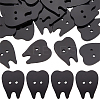 60Pcs Acrylic Buttons BUTT-PH0001-59B-02-1