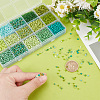 180G 15 Style 8/0 Glass Round Seed Beads SEED-AR0001-19-3
