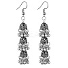Bohemian Alloy & Iron Tassel Dangle Earrings WG25E48-01-2