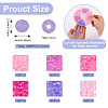 1080Pcs 6 Colors Glass Seed Beads SEED-PJ0001-02A-3