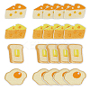 20Pcs 4 Styles Polyester Embroidery Sew on Cloth Patches PATC-GA0001-79-1