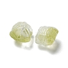 Baking Paint Transparent Glass Beads GLAA-C035-01N-2