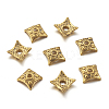 Tibetan Style Bead Caps GLF0573Y-NF-1