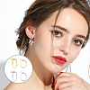 40Pcs 4 Style Brass Leverback Earring Findings KK-DC0002-15-3