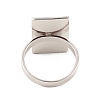 Non-Tarnish 304 Stainless Steel Wide Band Rings LS-RJEW-P080-05P-3