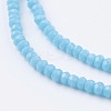Imitation Jade Glass Beads Strands GLAA-G045-A07-3