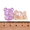 Luminous Transparent Acrylic Beads OACR-G033-06D-5