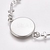 Tarnish Resistant 304 Stainless Steel Bracelet Making STAS-L248-002P-3