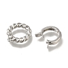 Brass Fold Over Clasps KK-H480-20P-2