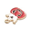 Halloween Alloy Enamel Pendants ENAM-B057-01A-3