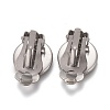 Tarnish Resistant 304 Stainless Steel Clip-on Earring Setting STAS-P249-23E-P-2