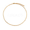 304 Stainless Steel Paperclip Chain Necklaces BZ2870-5