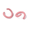 Spray Painted Iron Open Jump Rings IFIN-T017-04B-22-3