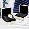 Imitation Leather Bracelet/Watch Pillow Jewelry Displays BDIS-WH0003-02-7