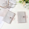2Pcs PVC Mini Photocard Holder Book AJEW-SP0002-20A-06-7