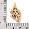 Brass Micro Pave Cubic Zirconia Pendants KK-C076-29F-G02-3
