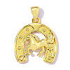 Brass Pendants KK-OY001-38G-1