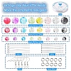 DIY Sparkling Beads Earring Bracelet Making Kit DIY-YW0005-94-2