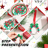 Acrylic with Plastic Christmas Candy Beading Set DIY-SC0026-81C-3
