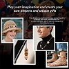 240Pcs 12 Styles Mixed Shapes Wood Beads WOOD-YW0001-73-6