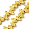 Electroplate Glass Beads Strands EGLA-H109-10H-1