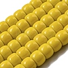 Opaque Glass Beads Strands GLAA-NH0002-B08-1
