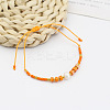 New Colorful Beaded Bracelet Sweet and Cute Girl Style Adjustable Imitation Pearl Bracelet Versatile Bracelet AR4716-4-1