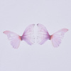 Two Tone Polyester Fabric Wings Crafts Decoration FIND-S322-011B-3