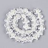 Handmade Foil Glass Beads Strands FOIL-Q002-07F-2