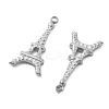 304 Stainless Steel Pendants STAS-Z121-35P-3