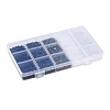DIY 15 Grids ABS Plastic & Glass Seed Beads Jewelry Making Finding Beads Kits DIY-G119-02A-4