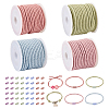 DIY Macaron Color Hair Ties Making Kit DIY-TA0004-55-1